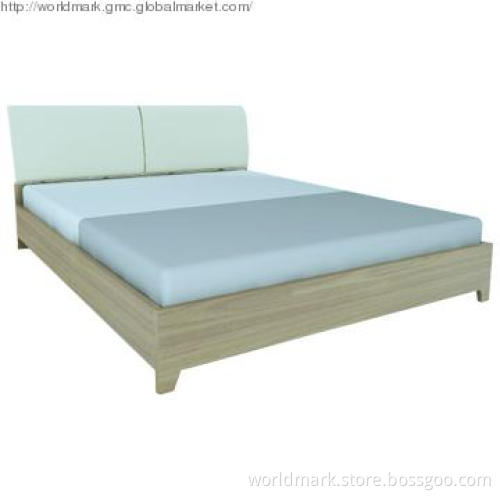 Double Bed with Melamine Finish